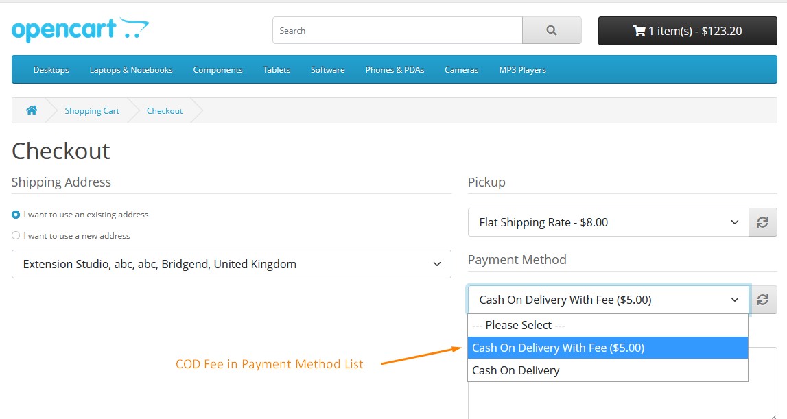 Cash on Delivery Fee